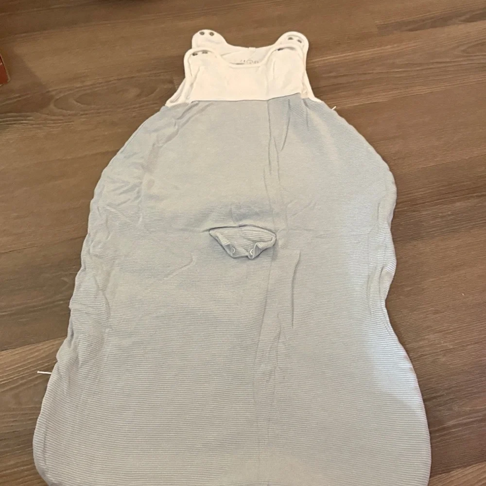 Mori Clever Year Round Sleep Sack 1.5 TOG blue stripes - 2m-2T